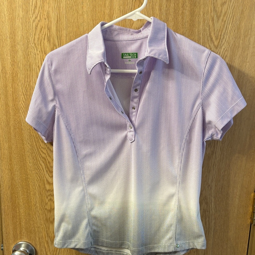 Tail Tech Golf Women's Purple Polo Shirt
